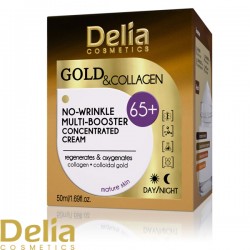 GOLD & COLLAGEN - Koncentrovana krema protiv bora 65+ za pojačano zatezanje i regeneraciju lica 50ml